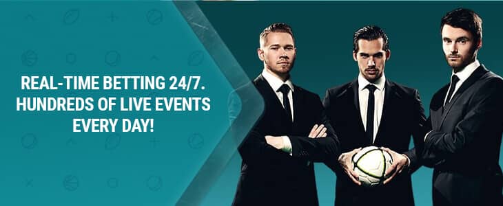 22Bet Realtime betting